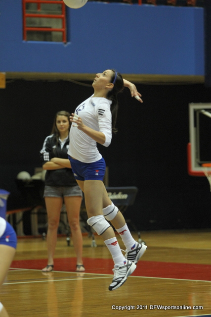 Kelli Becerra of SMU. Photo by George Walker